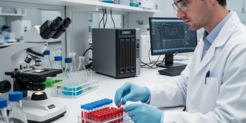 Solução de armazenamento para laboratórios de microbiologia