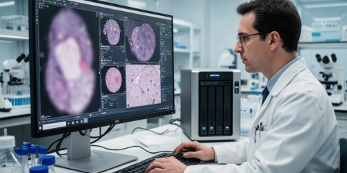 Solução de armazenamento para acervos de patologia digital