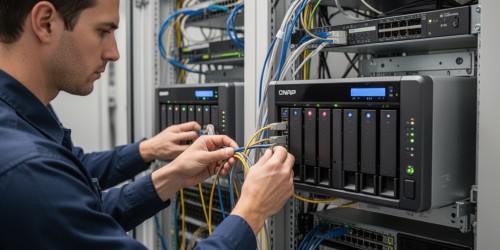 Como estruturar backup dedicado entre dois storages NAS QNAP