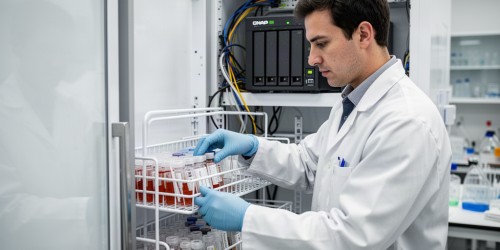 QNAP para backup de dados laboratoriais e experimentais