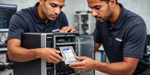 Como montar uma segunda cópia de arquivos WSI usando QNAP