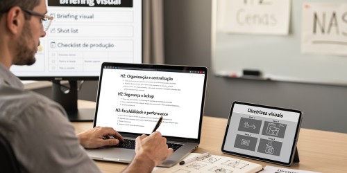 Armazenamento em rede: como centralizar arquivos sem criar gargalos