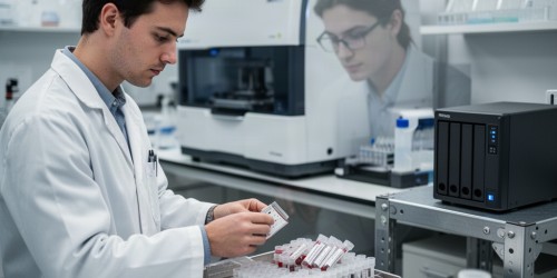 QNAP para centralizar arquivos FASTQ produzidos pelo MiSeq