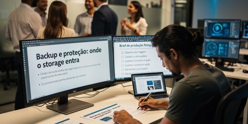Storage em rede para backup, arquivos e colaboração: onde ele faz diferença