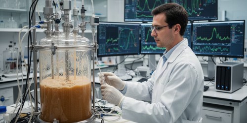 O que são dados de fermentação em processos biológicos?