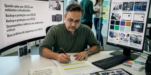 Quando vale investir em uma plataforma de armazenamento iSCSI enterprise