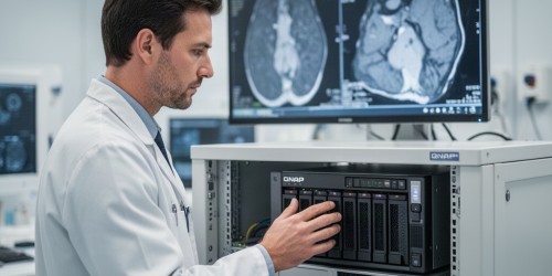 Como estruturar um repositório DICOM WSI com storage QNAP