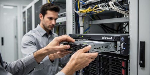Como dimensionar um storage Infortrend para grandes volumes de WSI