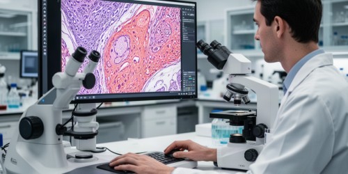O que são lâminas digitais e como elas são utilizadas na patologia