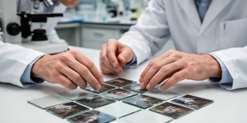 Como os tiles formam uma imagem de lâmina inteira?