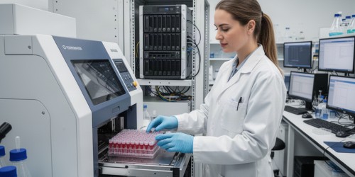 Servidor NAS para centralizar resultados de experimentos de biotecnologia