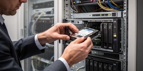 Storage NAS QNAP para retenção de versões e recuperação de dados