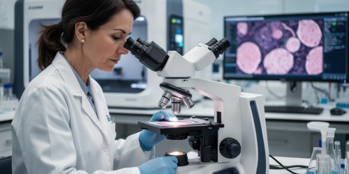 O que é patologia computacional e como ela analisa tecidos?