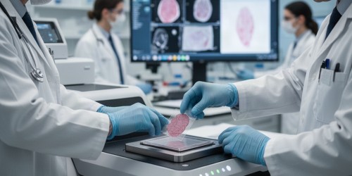Como são geradas as imagens de patologia digital?