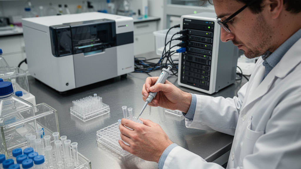 O fluxo de dados em bioinformática