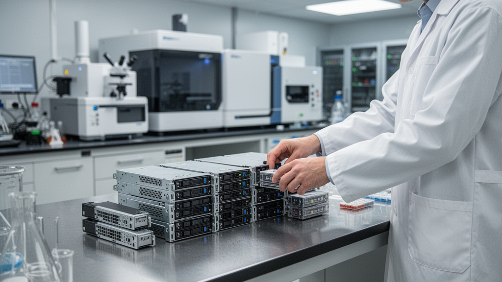 Revisão da infraestrutura de dados do laboratório