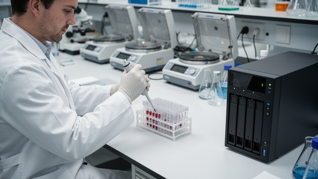 Centralização de dados genômicos em NAS