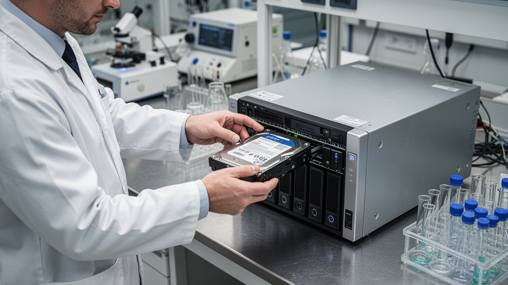 A centralização de dados bioinformáticos no NAS