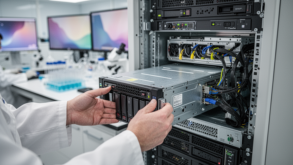 Gerenciamento centralizado de grandes volumes