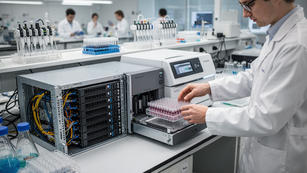 Armazenamento para o fluxo de bioinformática