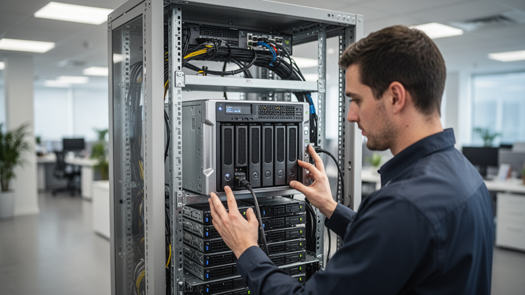 O NAS como infraestrutura de armazenamento central