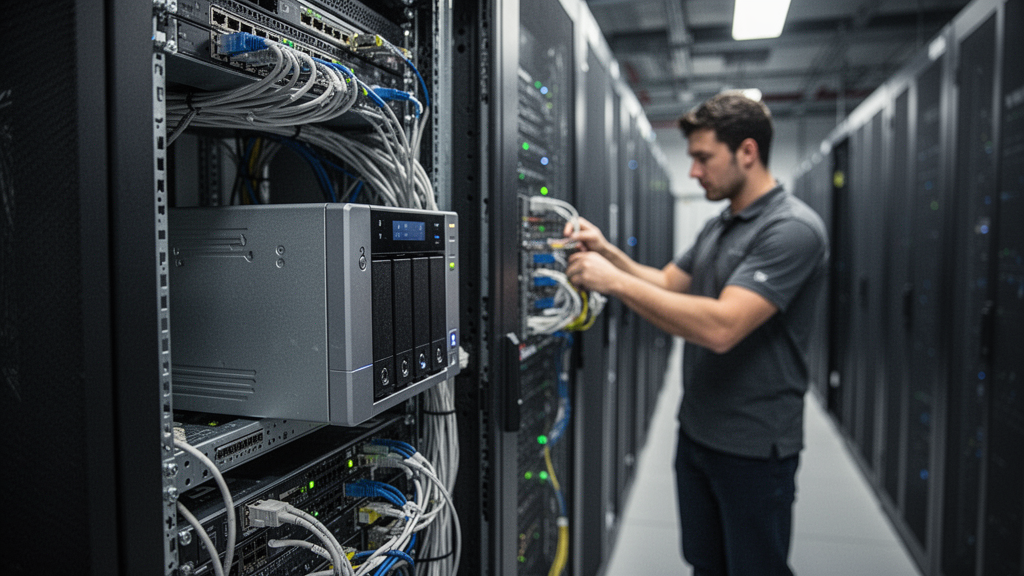 O NAS como datastore centralizado