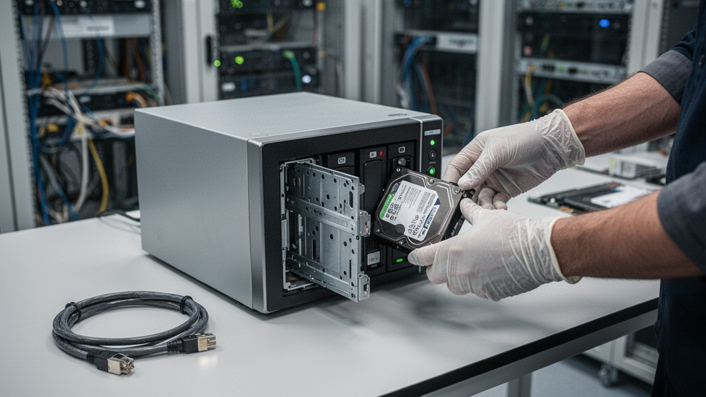 Transição para rede 10GbE com TS-432X