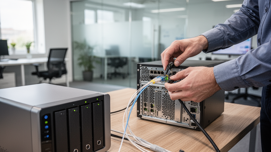 TS-432X para acesso rápido em 10GbE