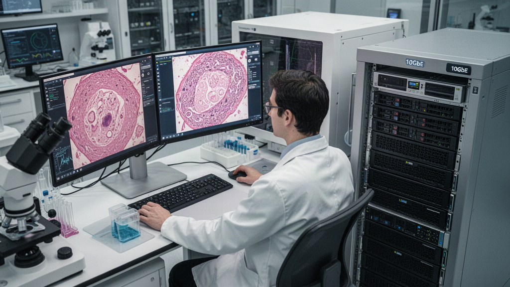 O gargalo do armazenamento na patologia digital