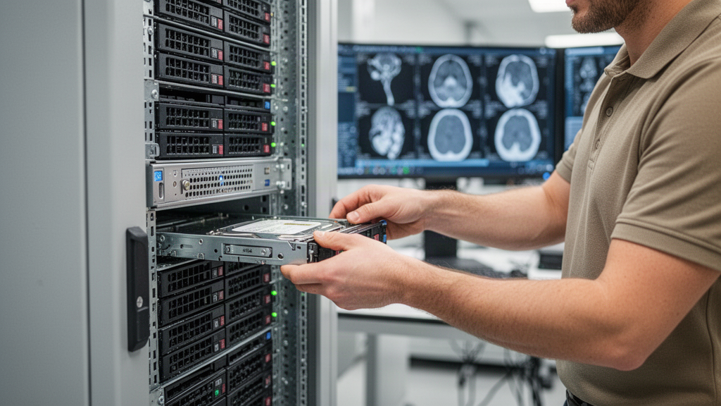 Seleção do repositório de backup
