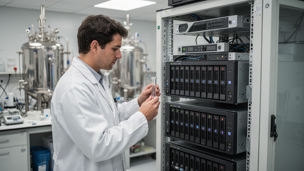 Centralização de dados de bioprocessos