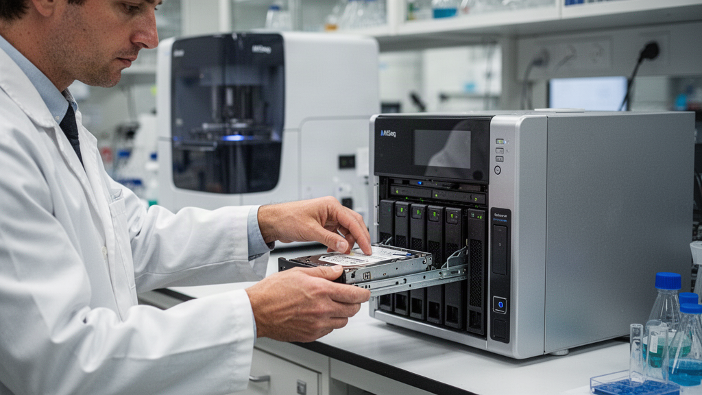 Arquitetura de backup com storage NAS