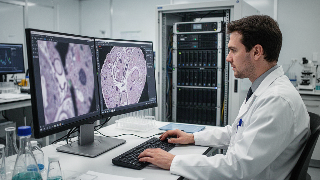 A base para o acervo de patologia digital