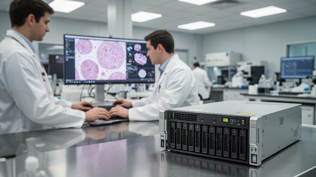 Centralizando imagens médicas com um NAS
