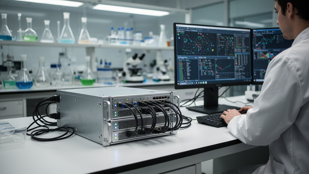 Centralização de dados em ambientes laboratoriais