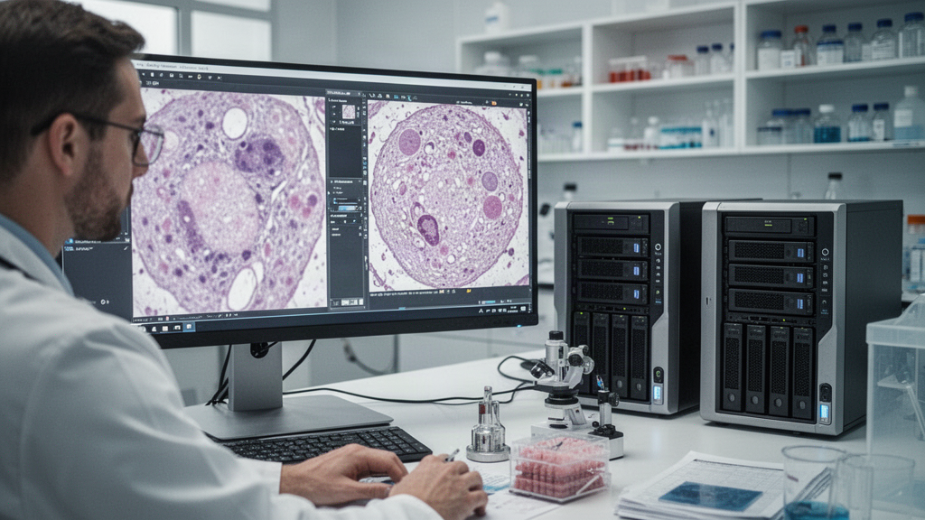 Desempenho sob carga de múltiplos patologistas