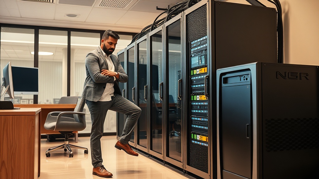 O NAS como camada intermediária de backup