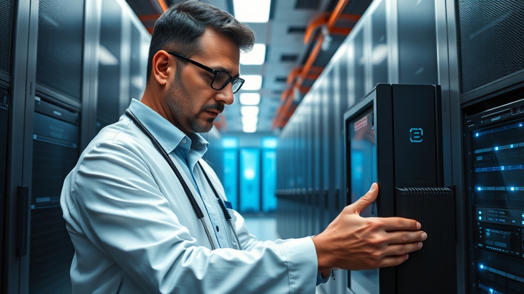 Armazenamento híbrido em imagem médica