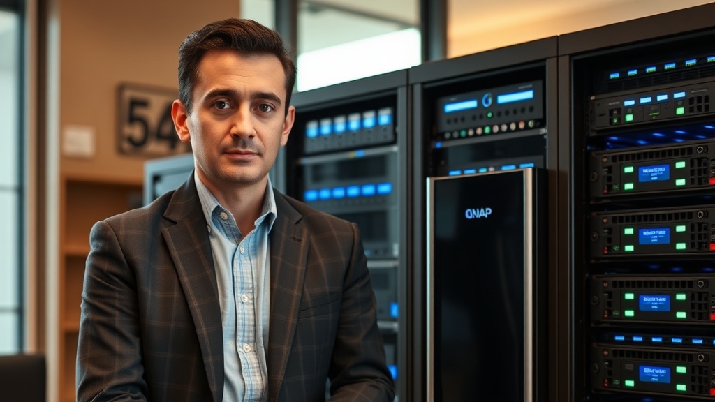 Backup logístico com QNAP e HDP