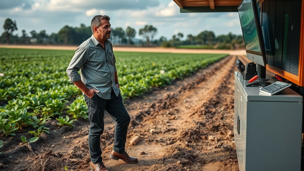 Governança de dados no campo