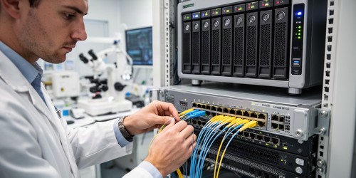 QNAP com 10GbE para ambientes de patologia digital
