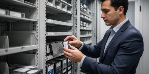 Como organizar retenção prolongada de dados em storage Infortrend