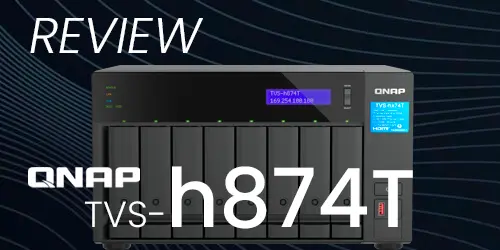 [Review] TVS-h874T Qnap: análise sobre o storage 8 baias Thunderbolt 4