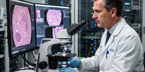 O que é VNA e como ele se relaciona com imagens de patologia?