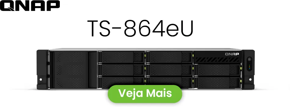 Análise Do Storage Corporativo 8 Baias - Review TS-864eU Qnap