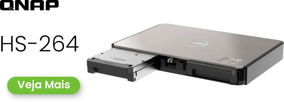 Análise Sobre O NAS 2 Baias Doméstico - Review HS-264 Qnap