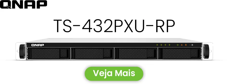Análise Sobre O NAS 4 Baias Para Pequenas Empresas - Review TS-432PXU-RP Qnap