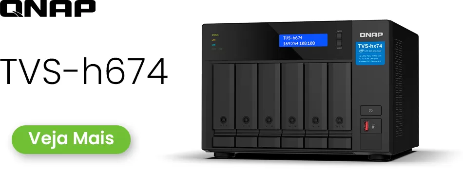 Análise Sobre O Servidor NAS 6 Baias - Review TVS-h674 Qnap