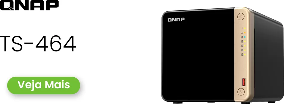 Análise Sobre O Storage 4 Baias Para SMB - Review TS-464 Qnap