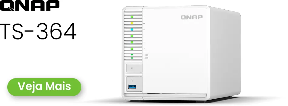 Análise Técnica Do NAS Residencial 3 Baias - Review Qnap TS-364